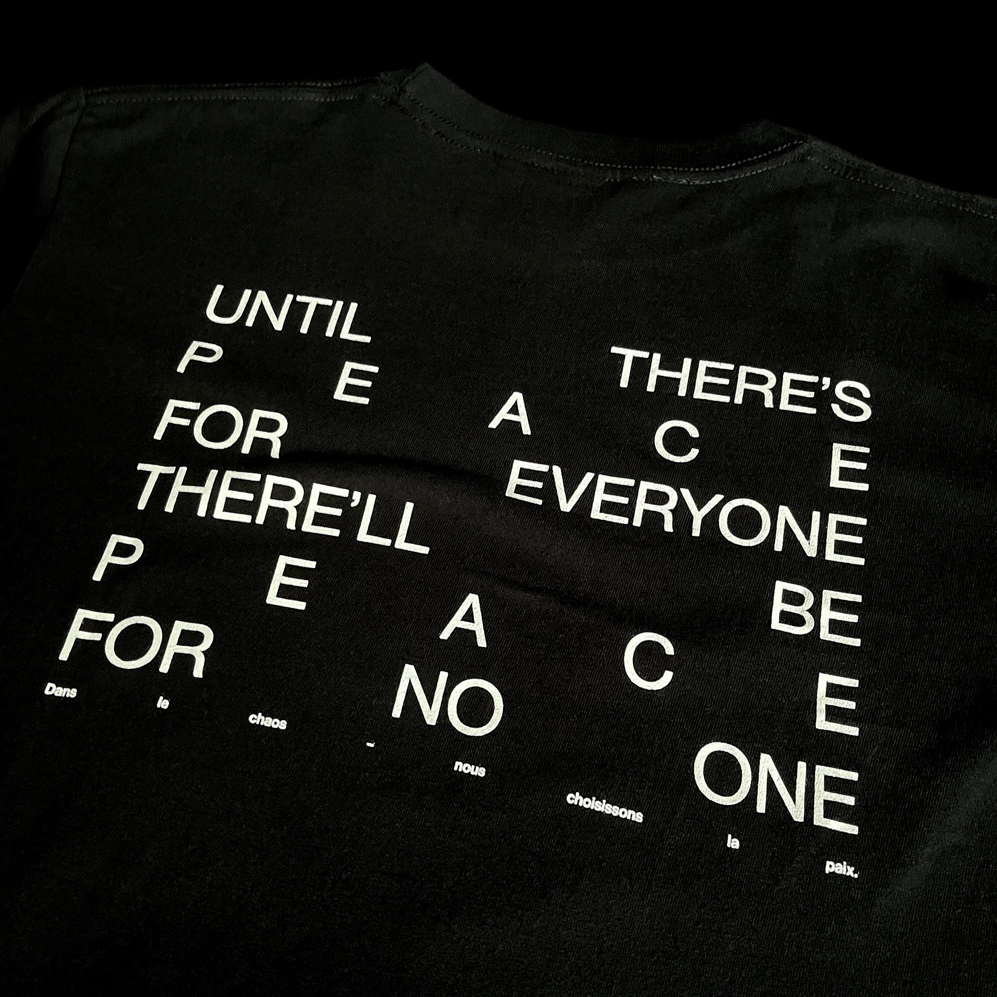 NO ONE TEE (Black)